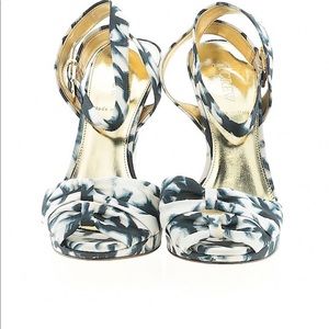 J Crew peep toe heels